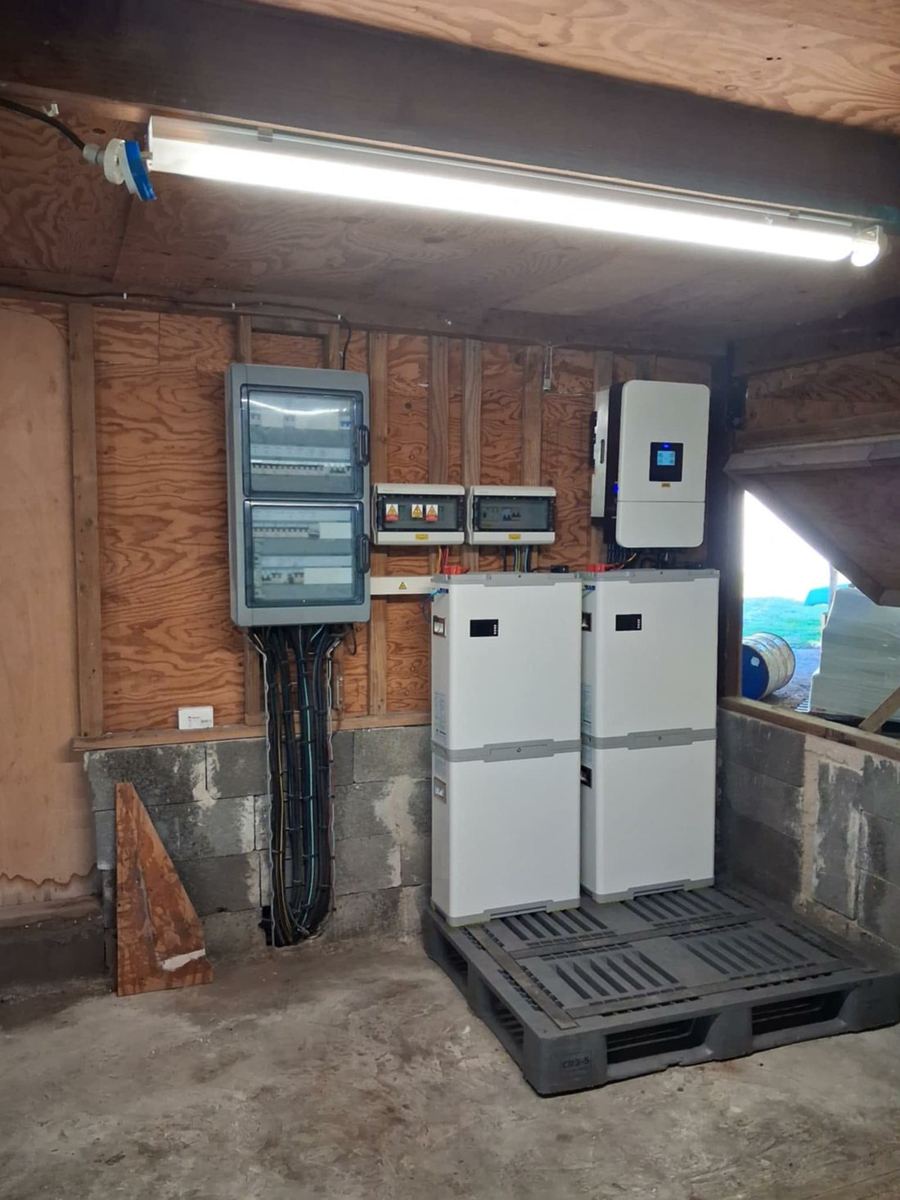 Installation de panneaux solaires
